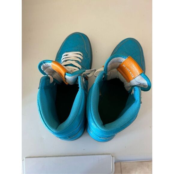Nike Air Jordan 1 Retro Gatorade Blue Lagoon Basketball Shoes Trainer Mens 12 WI - Picture 6 of 8